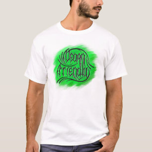Camiseta Letras Vegan Friendly