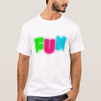 Camiseta Letras verdes rosadas azules del resplandor de