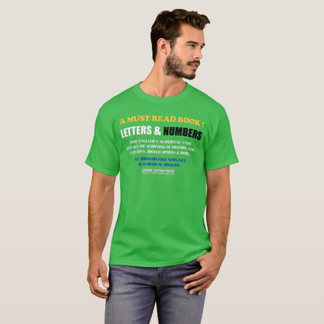 Camiseta Letras y números (camiseta de la promoción) (Anverso completo)