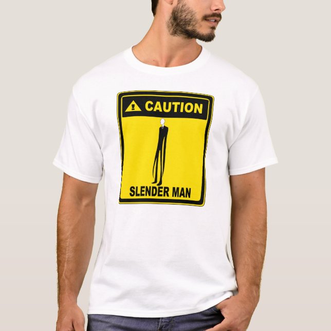 Camiseta Letrero de Slenderman (Anverso)