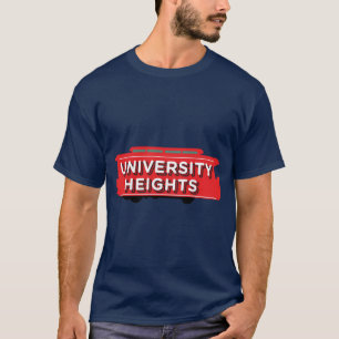 Camiseta Letrero del barrio de University Heights San Diego