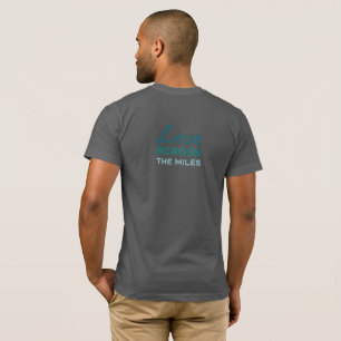 Camiseta Letrero en el camino de Cushing - Oscuro