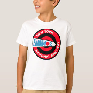 Camiseta letrero vintage de New York National Speedway