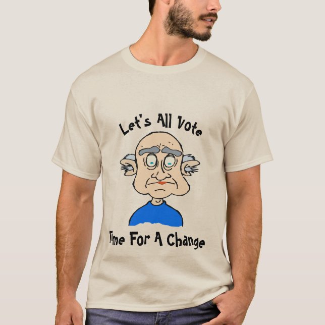 Camiseta Let's All Voter, edite add text- T-Shirt (Anverso)