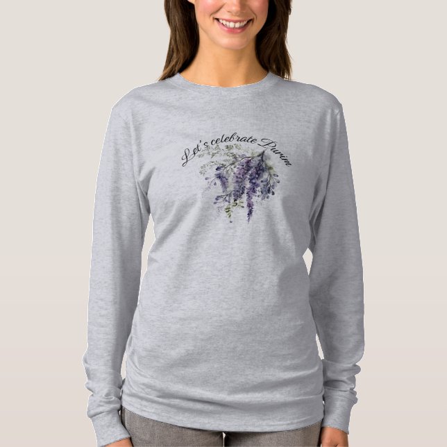 Camiseta "Let's celebrate Purim'" T-Shirt (Anverso)