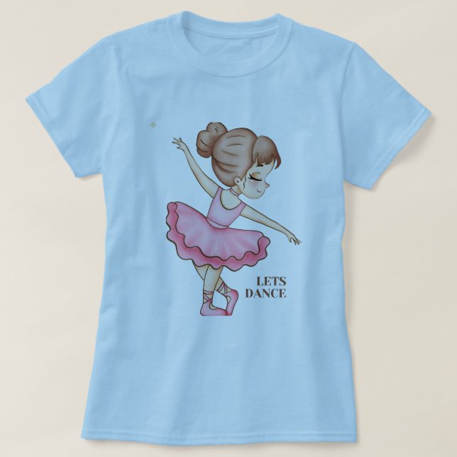 Camiseta Lets Dance T-Shirt (Diseño del anverso)