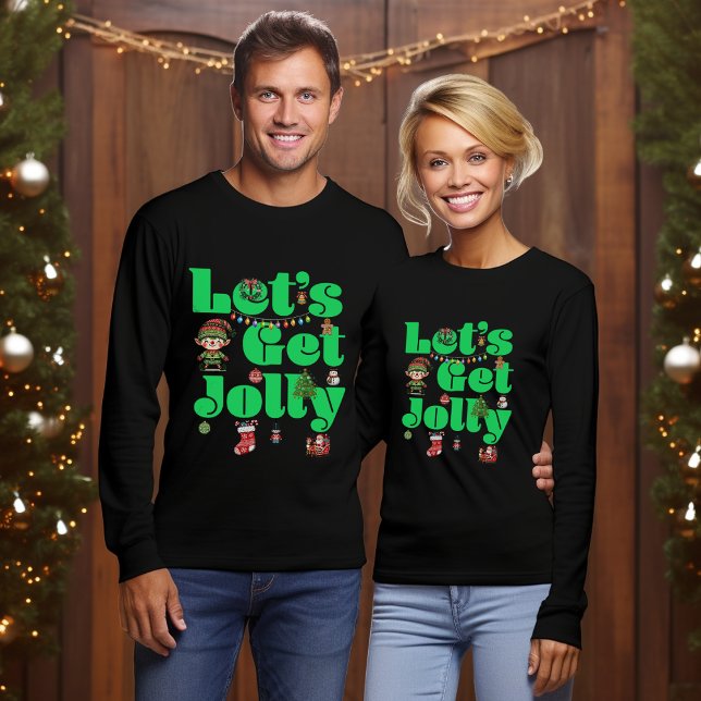 Camiseta Let's Get Jolly Christmas (Subido por el creador)