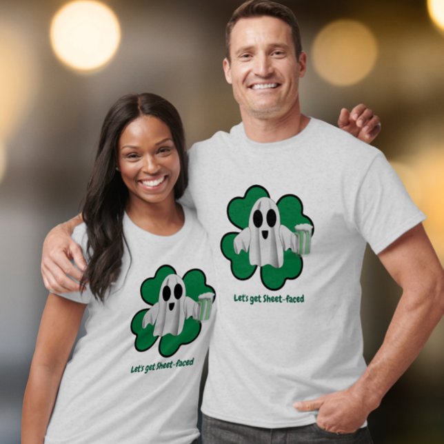 Camiseta Let's get Sheet-faced (Subido por el creador)