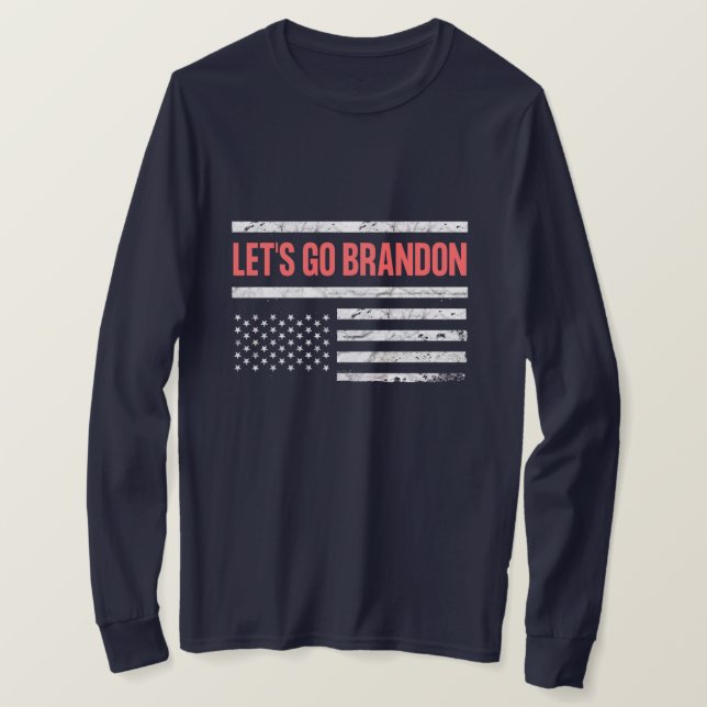 Camiseta Let's Go Brandon (Anverso del diseño)