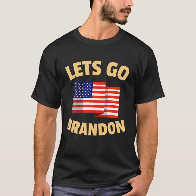 Camiseta Let's Go Brandon Let's Go Brandon Chant (Anverso)
