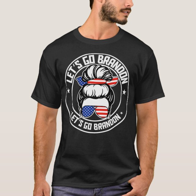 Camiseta Let's Go Branson Brandon Conservative Anti Liberal (Anverso)