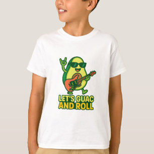 Camiseta Lets Guac y Roll Aguacate Shirt