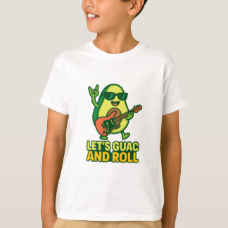 Camiseta Lets Guac y Roll Aguacate Shirt
