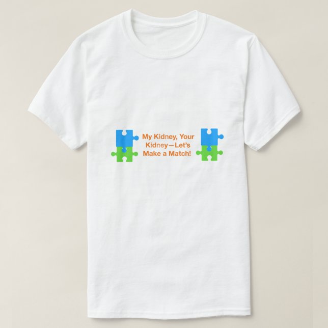 Camiseta Let's Make a Match (Diseño del anverso)