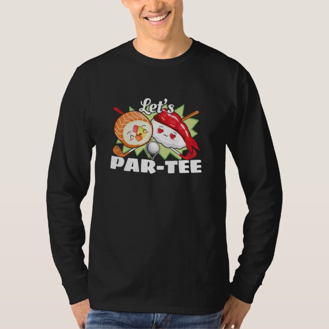 Camiseta Lets Par Tee Golf Pun - Fiesta de golf (Anverso)