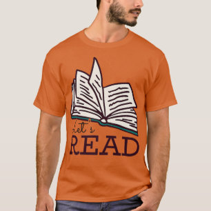 Camiseta Let's Read Books