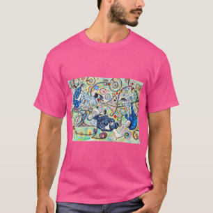 Camiseta Let'S Roll - Jiu-Jitsu - Bjj Art - Original Painti