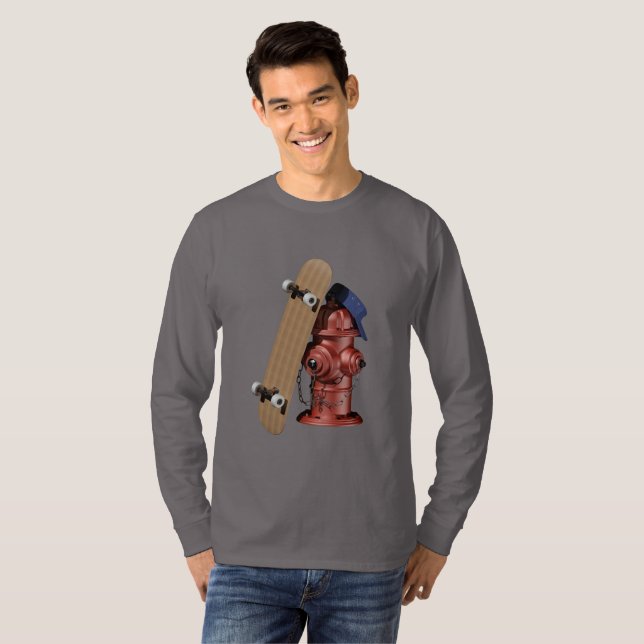 Camiseta Lets Skate (Anverso completo)