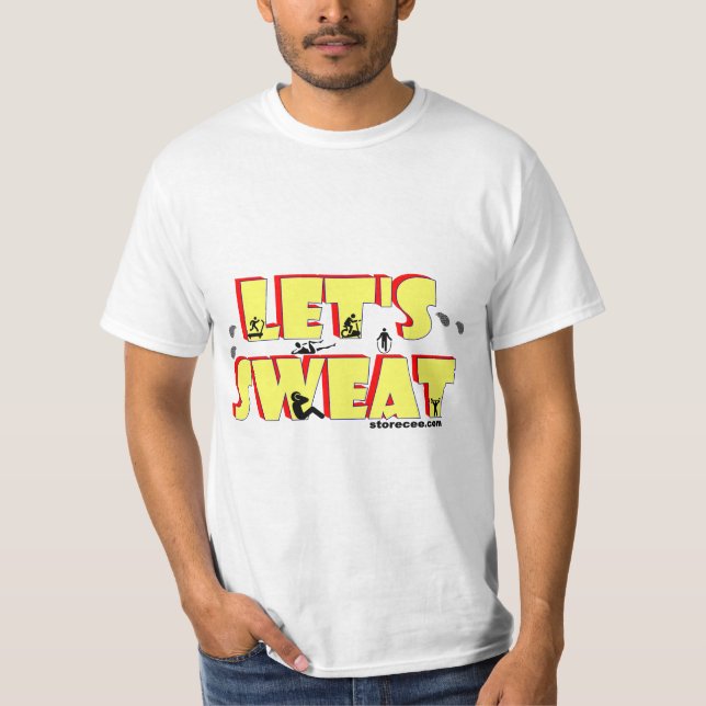 Camiseta Let's Sweat (Anverso)