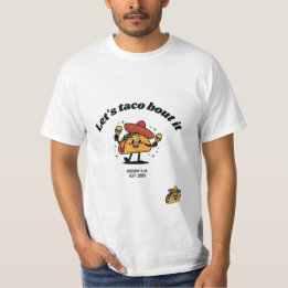 Camiseta "Lets taco bout it" T-Shirt by "ALLLOT"