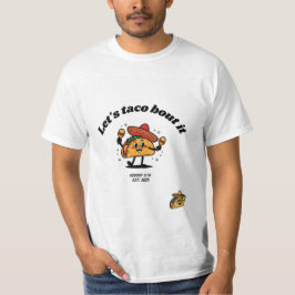 Camiseta "Lets taco bout it" T-Shirt by "ALLLOT"