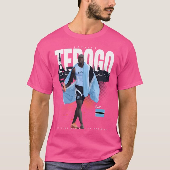 Camiseta Letsile Tebogo (Anverso)