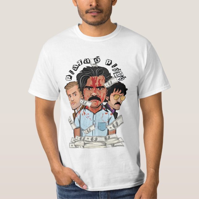 Camiseta Lettbao Pablo Escobar (Anverso)