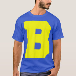 Camiseta Letter B Chipmunk Christmas Thanksgiving Costume T