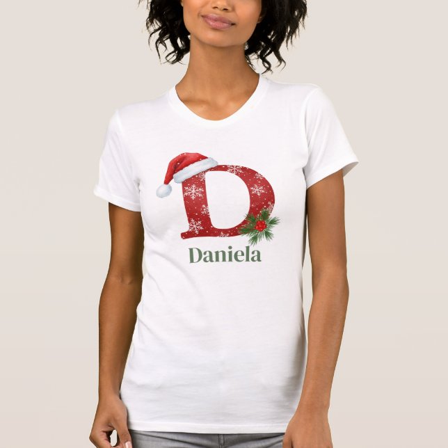 Camiseta Letter D Personalized (Anverso)