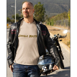 Camiseta Lettering Design ‘Jungle Master‘