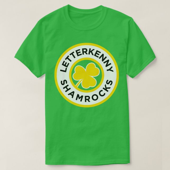 Camiseta Letterkenny Shamrocks (Diseño del anverso)