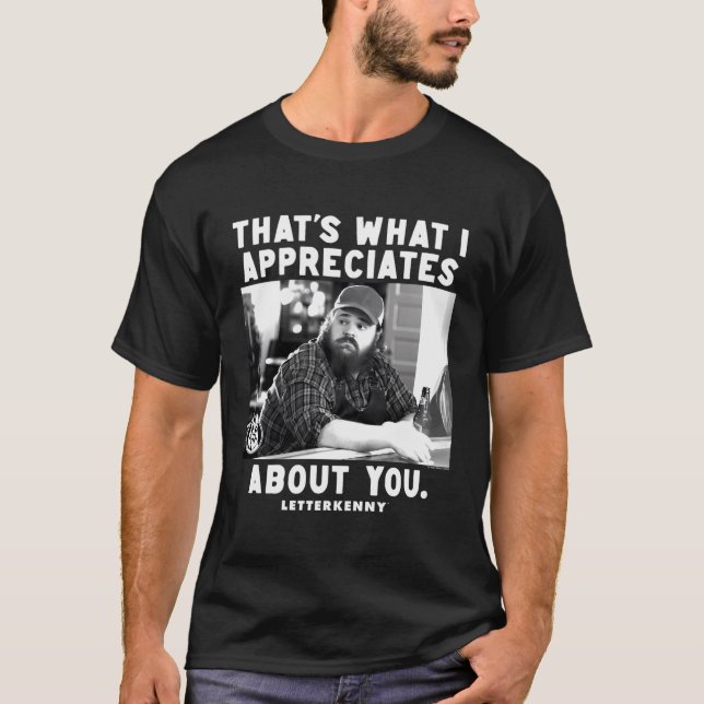 Camiseta Letterkenny Squirrelly Day aprecia (Anverso)