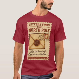 Camiseta Letters from the North Pole