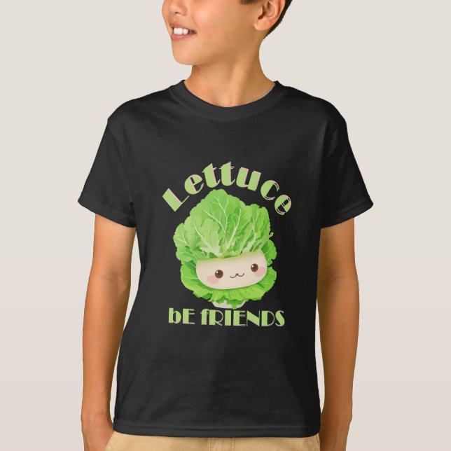 Camiseta Lettuce Be Friends (Anverso)