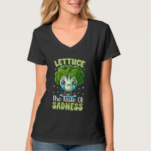 Camiseta Lettuce el sabor de las verduras tristes Vegan Gar