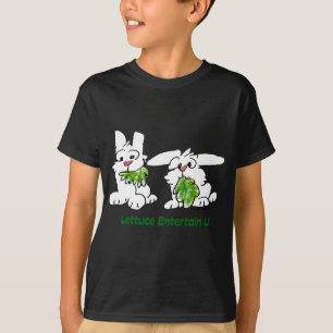 Camiseta Lettuce Entertain U Personalizado Rabbits
