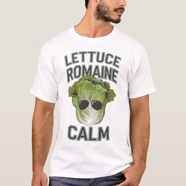 Camiseta Lettuce romaine en calma (Anverso)