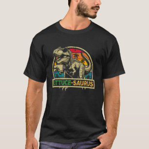 Camiseta Lettuce-Saurus T Rex Dinosaur Lettuce Saurus Famil