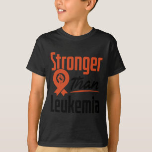 Camiseta Leucemia Cáncer de Sangre Mayor Conciencia Guerrer