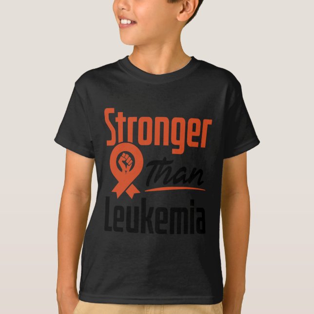 Camiseta Leucemia Cáncer de Sangre Mayor Conciencia Guerrer (Anverso)