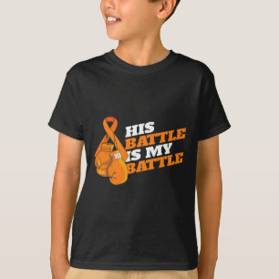 Camiseta Leucemia Cáncer de Sangre Sensibilización Naranja