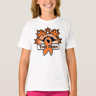 Camiseta Leucemia conocida de encargo del superviviente de