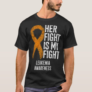 Camiseta Leucemia Crónica Su Lucha Es Mi Leucemia De Lucha
