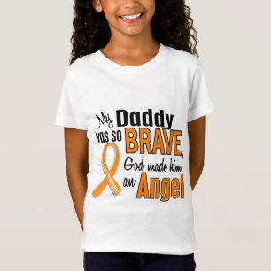 Camiseta Leucemia del papá del ángel