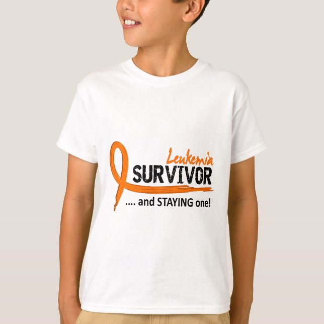 Camiseta Leucemia del superviviente 8 (Anverso)