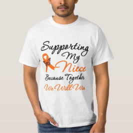Camiseta Leucemia en apoyo de mi sobrina