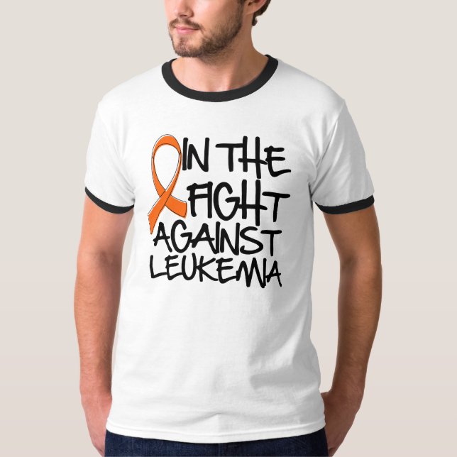 Camiseta Leucemia - en la lucha (Anverso)