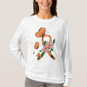 Camiseta Leucemia en sangre Cáncer Conciencia - Guerreros d