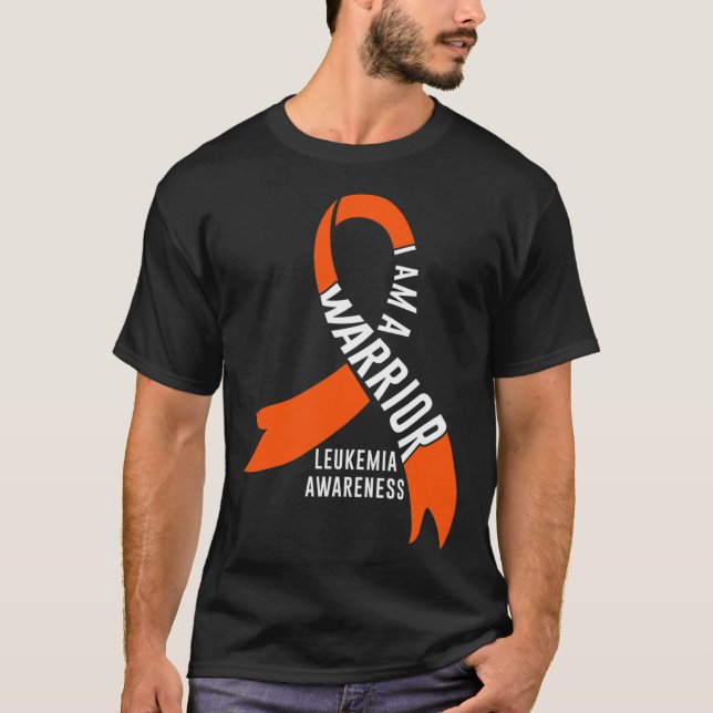 Camiseta Leucemia Guerrera Conciencia Cemothera de Cáncer d (Anverso)