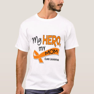 Camiseta Leucemia MI HÉROE MI MAMÁ 42